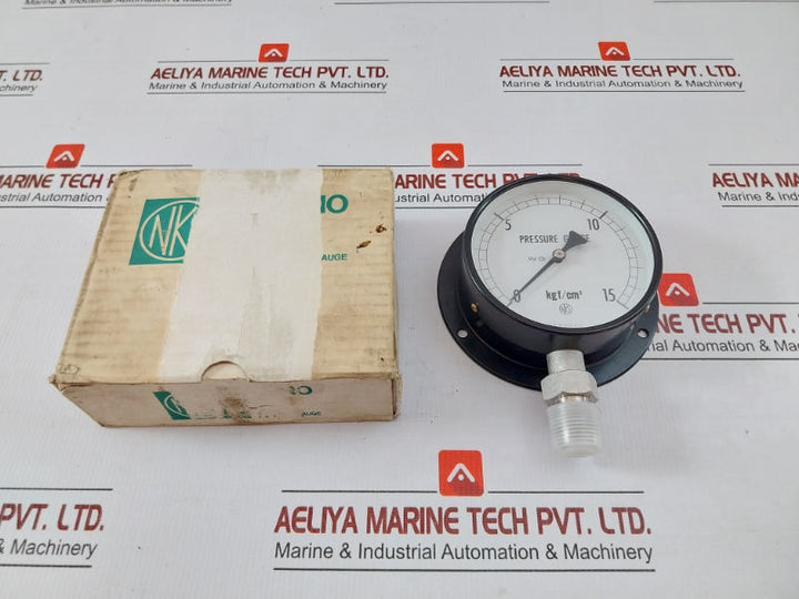 Ae10-243 Pressure Gauge Nagano Keiki 0 To 15 Kgf/Cm2