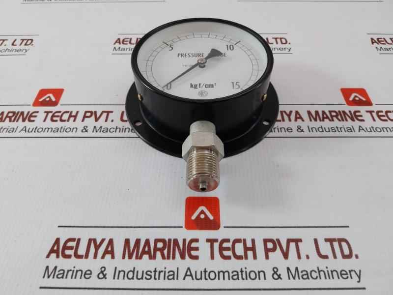 Ae10-243 Pressure Gauge Nagano Keiki 0 To 15 Kgf/Cm2