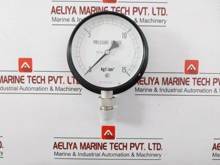 Ae10-243 Pressure Gauge Nagano Keiki 0 To 15 Kgf/Cm2