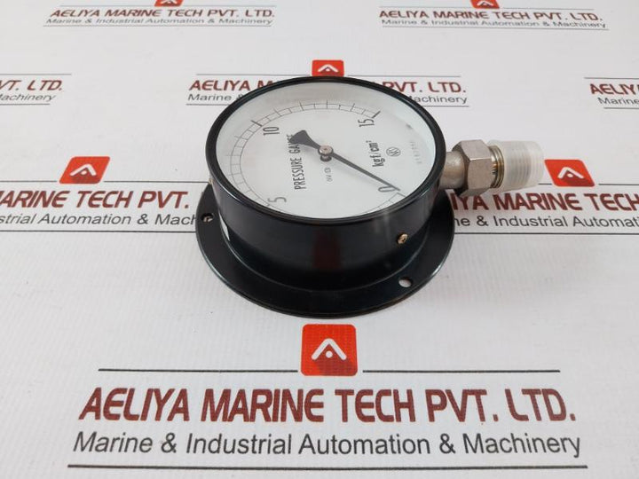 Ae10-243 Pressure Gauge Nagano Keiki 0 To 15 Kgf/Cm2