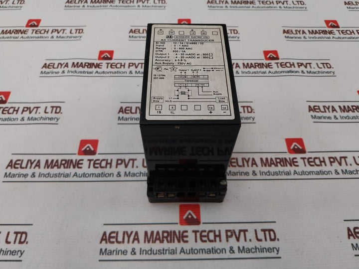 Ae Ac Current Transducer Input 0-1 Aac