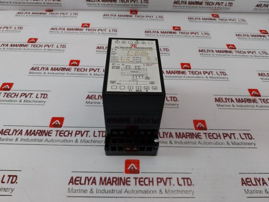 Ae Ac Voltage Transducer 0-300 Kvac 220kv/110v
