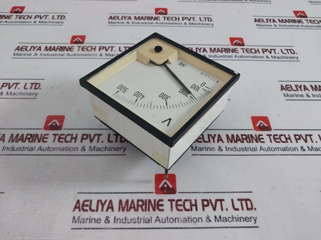 Ae Analog Voltmeter, Dimension: 96x96,0-500v Voltage Regulator 50-60hz