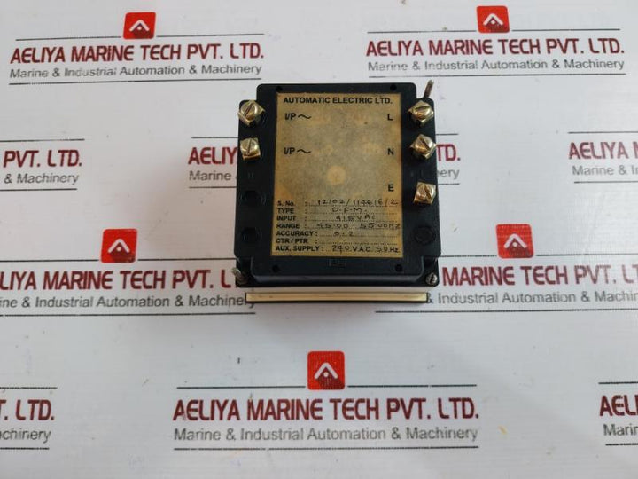 Ae D.f.m. Frequency Meter 415vac, 45-55hz 240v.a.c. 50hz