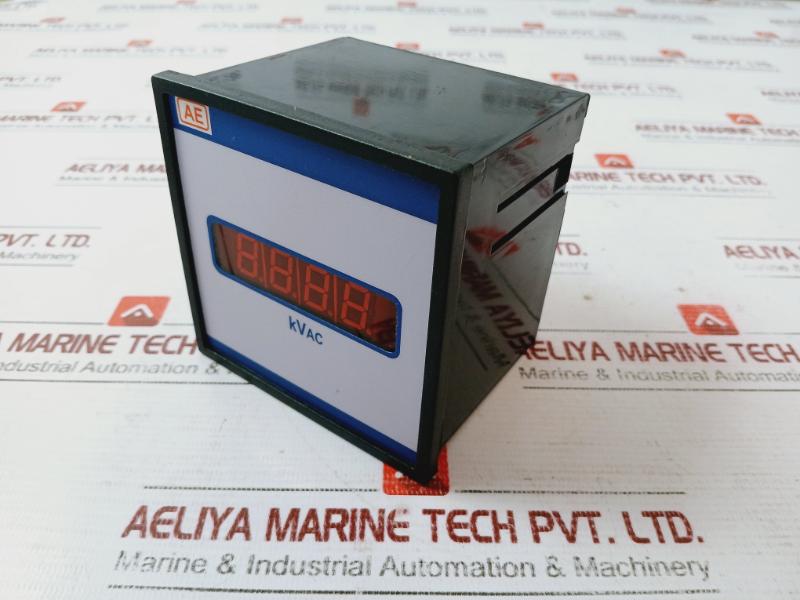 Ae Digital Ac Voltmeter Single Phase Voltmeter 110 Vac, 50hz 0-300 Kvac