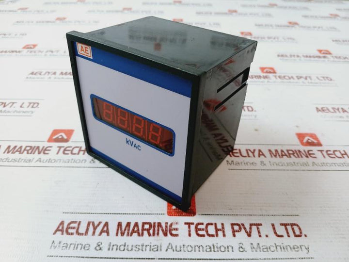 Ae Digital Ac Voltmeter Single Phase Voltmeter 110 Vac, 50hz 0-300 Kvac