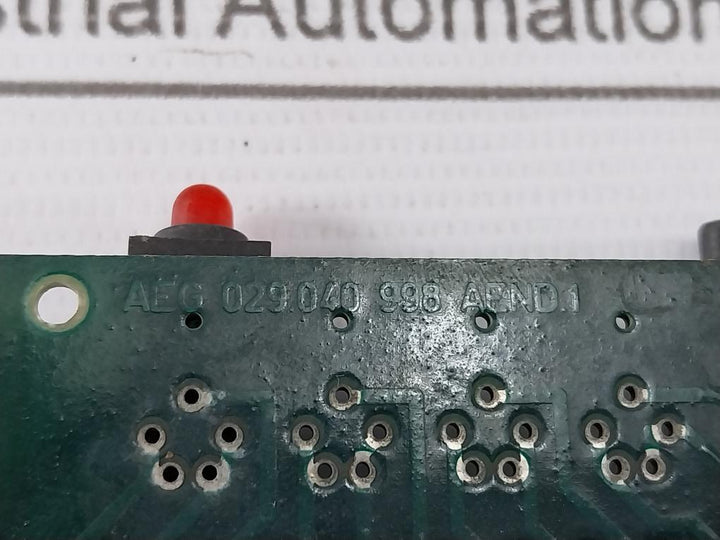 Aeg 029.040 998 Printed Circuit Board Aend.1