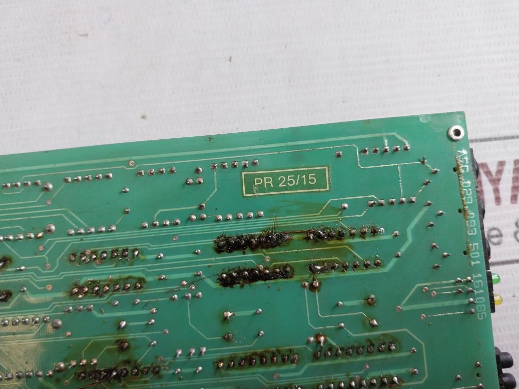 Aeg 029.093 501 Printed Circuit Board 161085 Pr 25/15