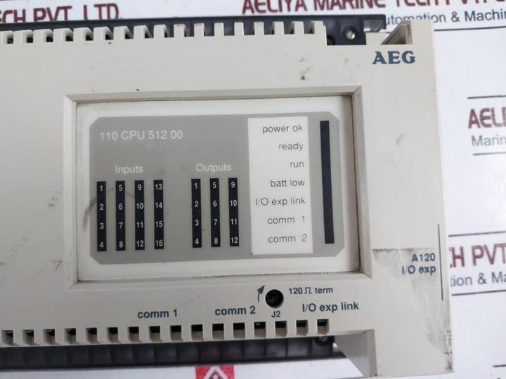 Aeg 110Cpu51200 Plc Micro Cpu Dc Ps 24Vdc Class I Div 2