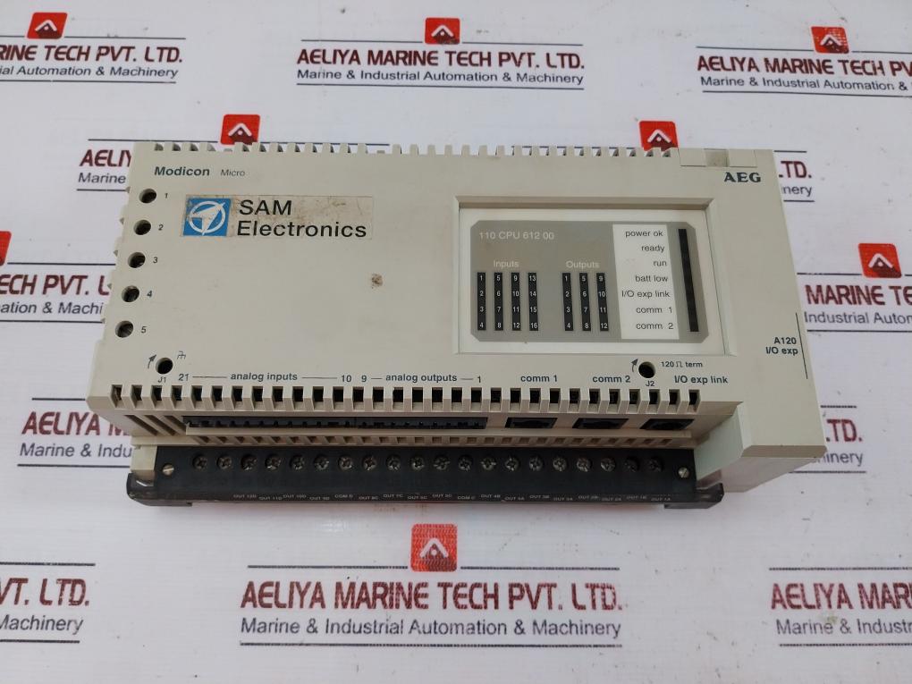 Aeg 110Cpu61200 Modicon Micro Cpu Module 0771072324693