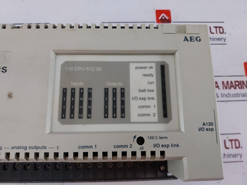 Aeg 110Cpu61200 Modicon Micro Cpu Module 0771072324693