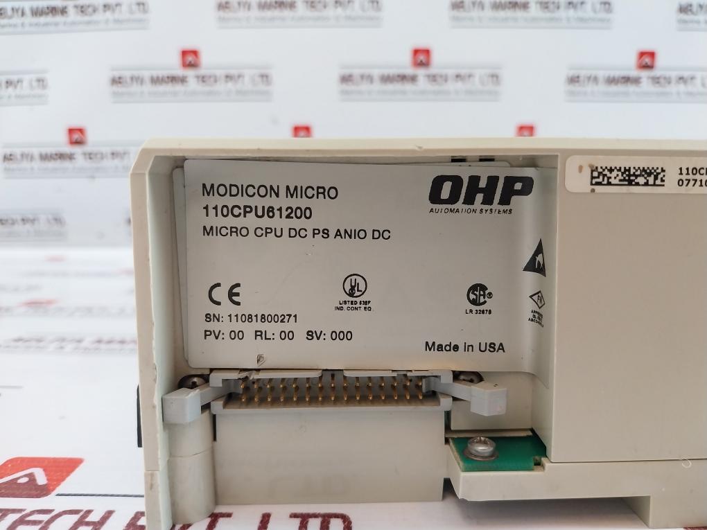 Aeg 110Cpu61200 Modicon Micro Cpu Module 0771072324693