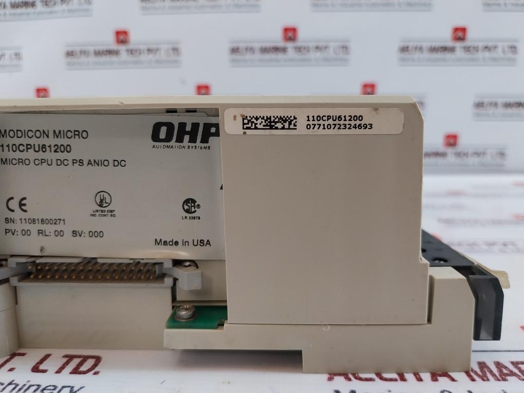 Aeg 110Cpu61200 Modicon Micro Cpu Module 0771072324693