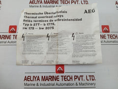 Aeg 15-23A/690V Thermal Overload Relay 910-341-861-00