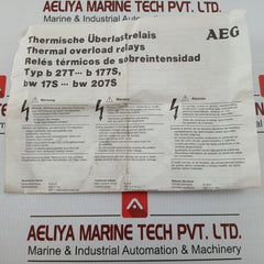 Aeg 15-23A/690V Thermal Overload Relay 910-341-861-00