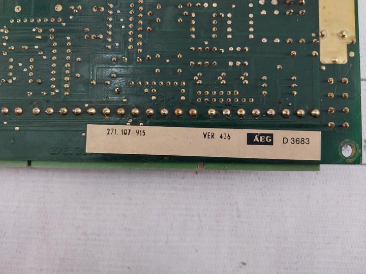 Aeg 271.107 915 Printed Circuit Board D 3683 272.319 221. B Ver.426