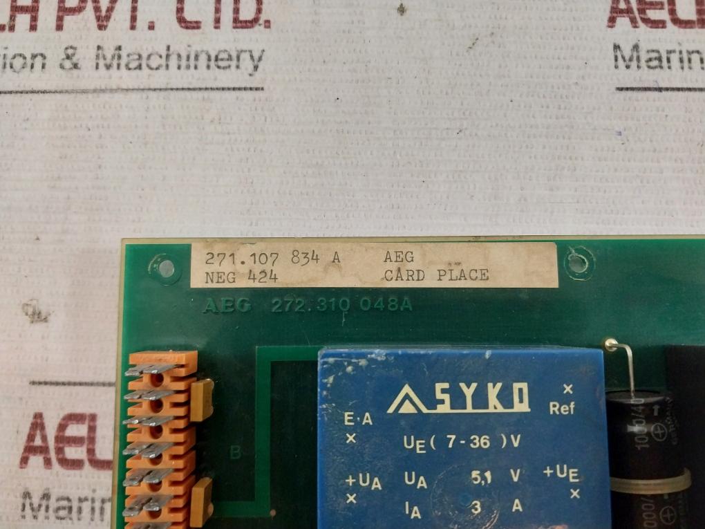Aeg 272.310 048A Printed Circuit Board 271.107 834 A Neg 424