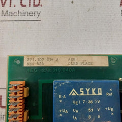 Aeg 272.310 048A Printed Circuit Board 271.107 834 A Neg 424