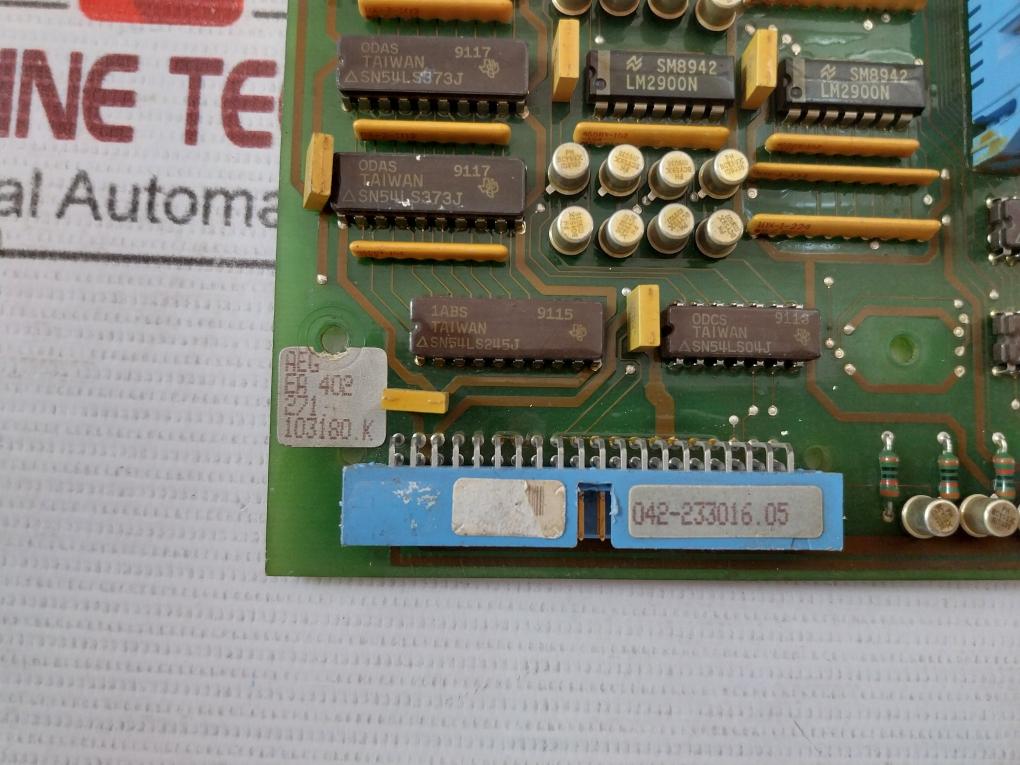 Aeg 272 301 120. A Pcb Card Ea 402 271.103180.K Nb6
