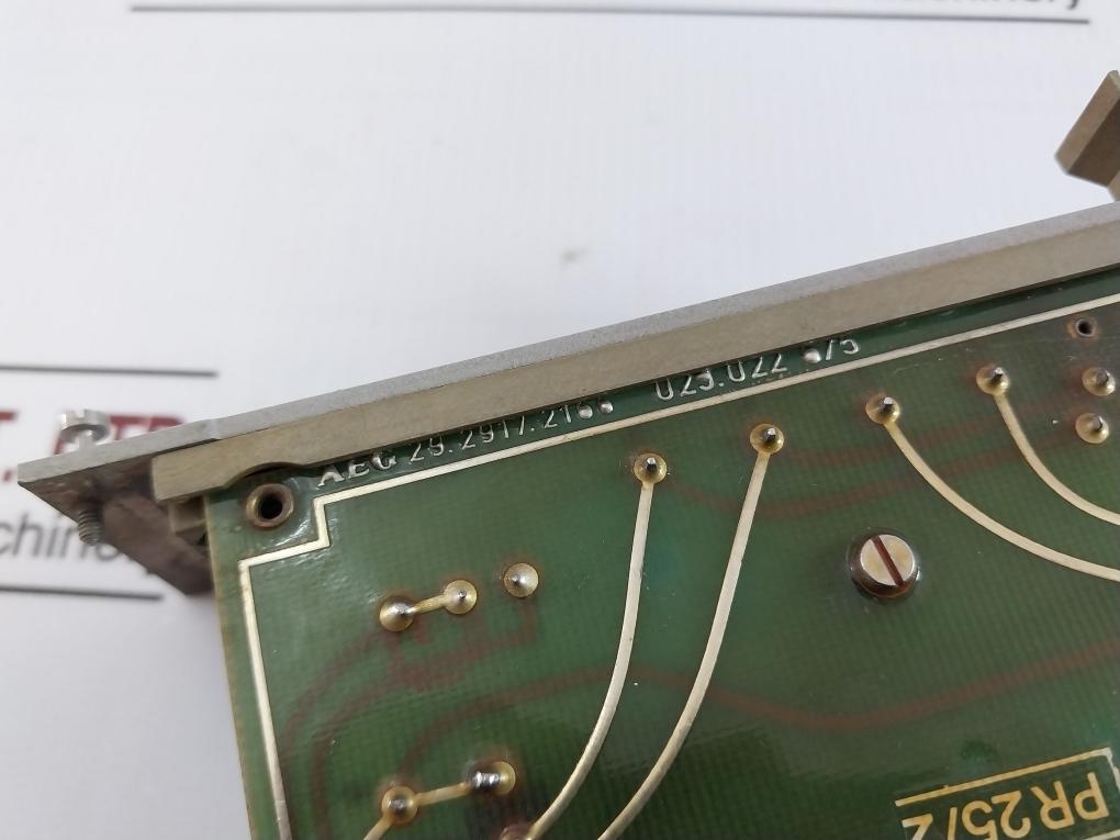 Aeg 29.2917.2166 Printed Circuit Board 100089 25V 50Ma