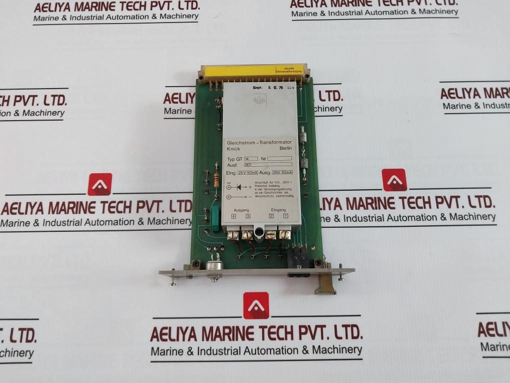 Aeg 29.2917.2166 Printed Circuit Board 100089 25V 50Ma