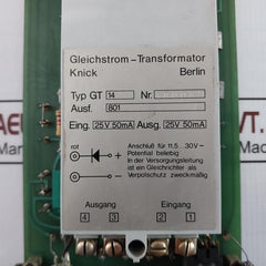 Aeg 29.2917.2166 Printed Circuit Board 100089 25V 50Ma