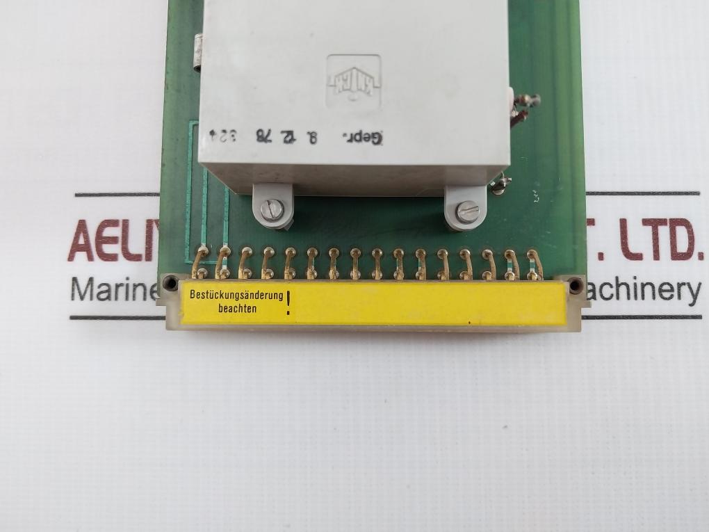 Aeg 29.2917.2166 Printed Circuit Board 100089 25V 50Ma
