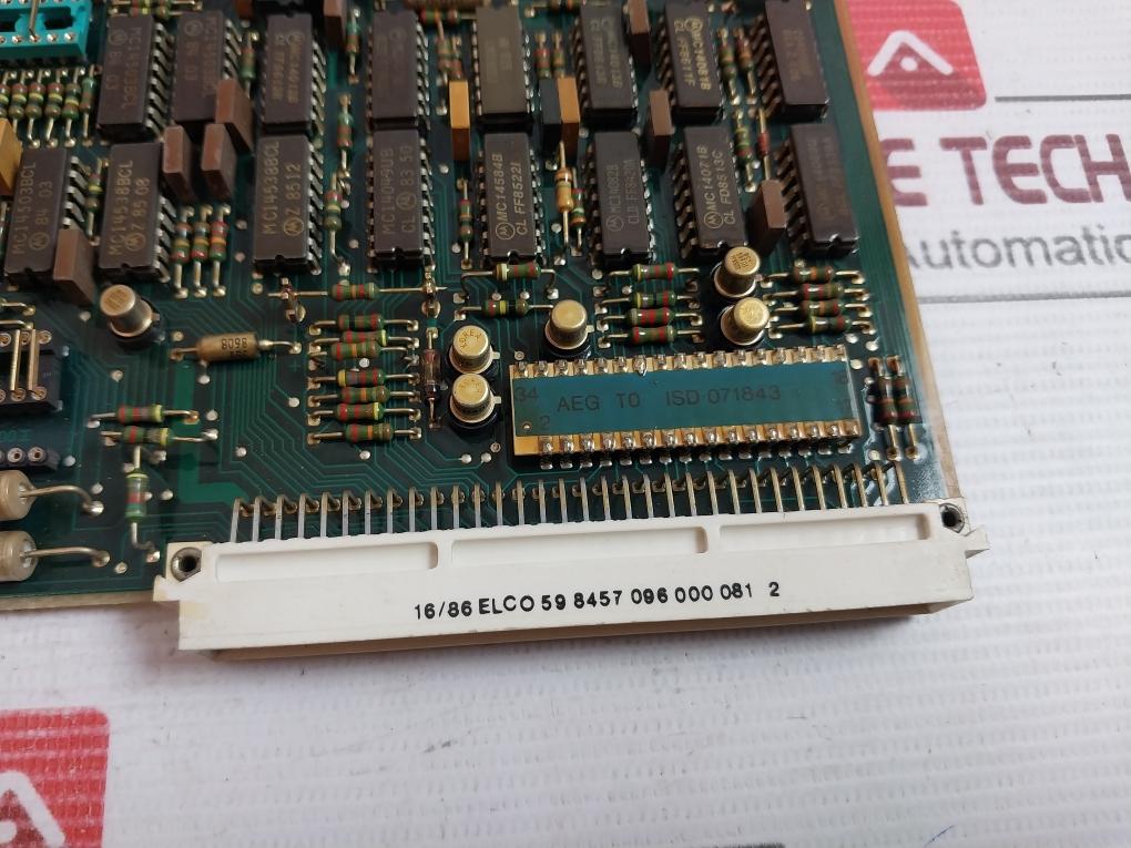 Aeg 5077 Dzl-042.203657.02 Printed Circuit Board V24 Uka 023 Ss8