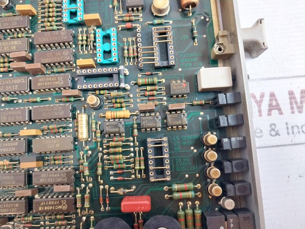 Aeg 5077 Dzl-042.203657.02 Printed Circuit Board V24 Uka 023 Ss8