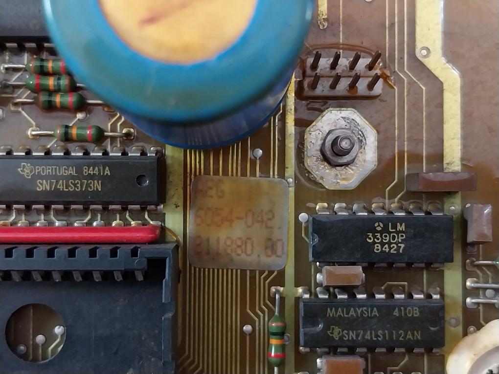 Aeg 6054-042 Control Unit 042.211468.01, Gsw F.A020/E, 705D, A 020 63Vdc 24V