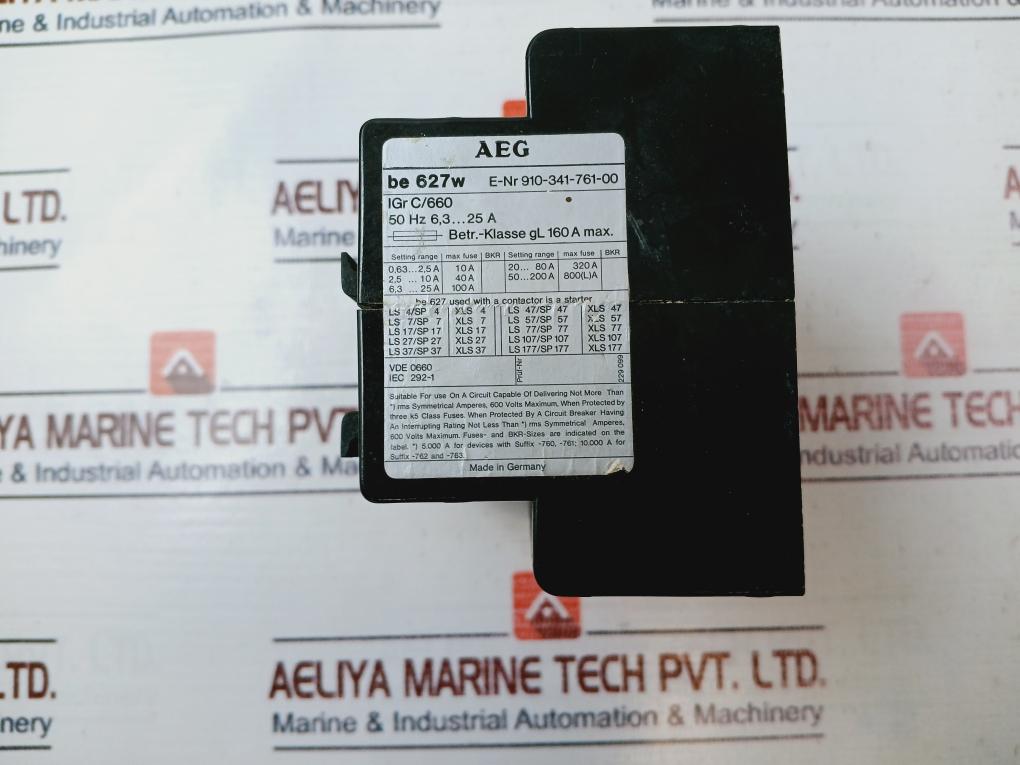 Aeg 910-341-761-00 Current Transformer BE 627W