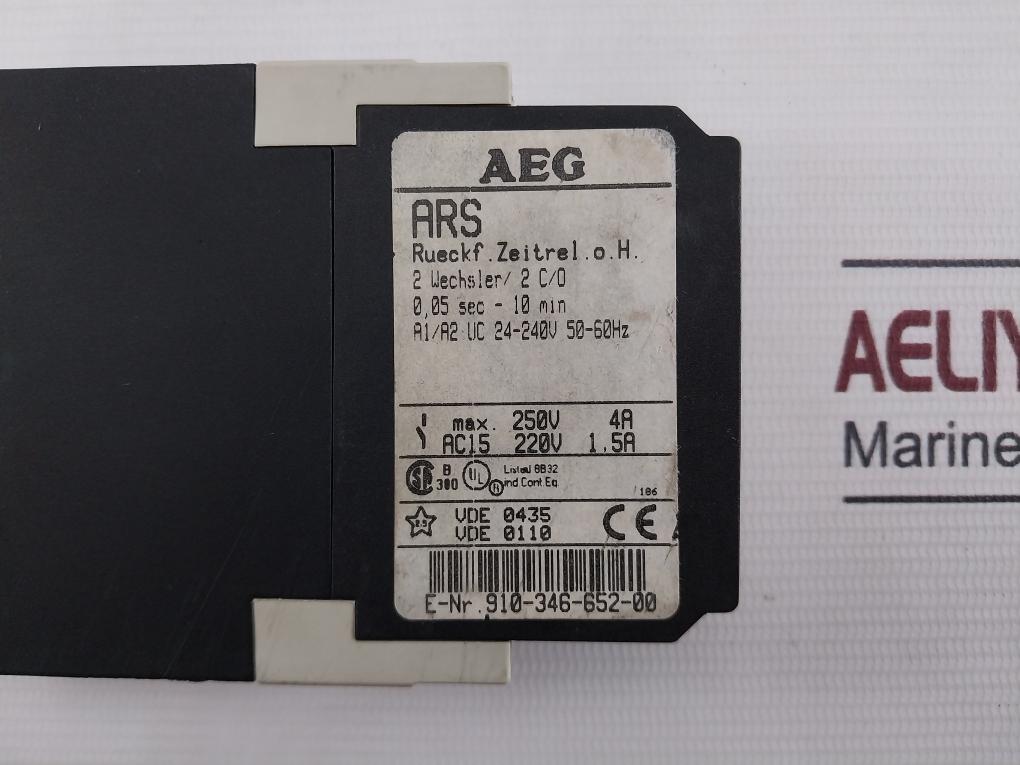 Aeg Ars Time Delay Relay Ac11 220V 1.5A