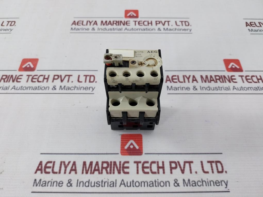 Aeg B17S Thermal Overload Relay 600Vac 16-10 Awg
