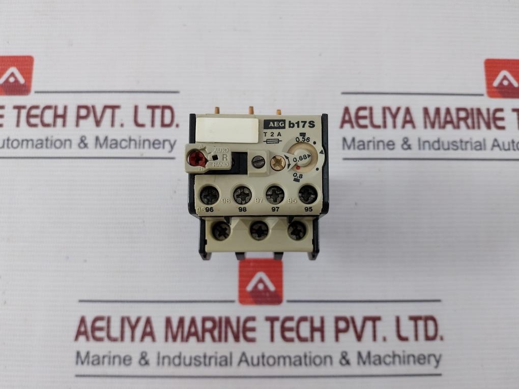 Aeg B17S Thermal Overload Relay 600Vac Ul/Csa