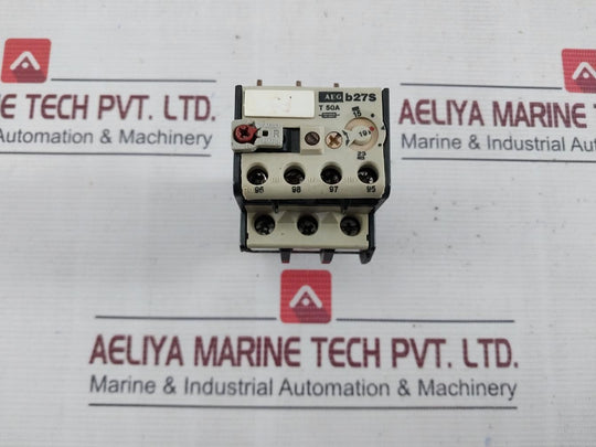 Aeg B27S Thermal Overload Relay Ac 11-660V 1A C600 R300 Vde 0660