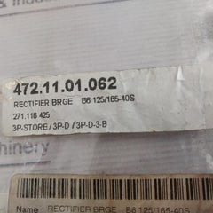 Aeg B6 125/165-40S Rectifier Ctl0099100004