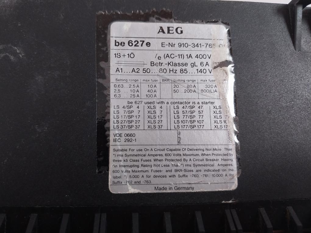 Aeg BE 627 Current Transformer