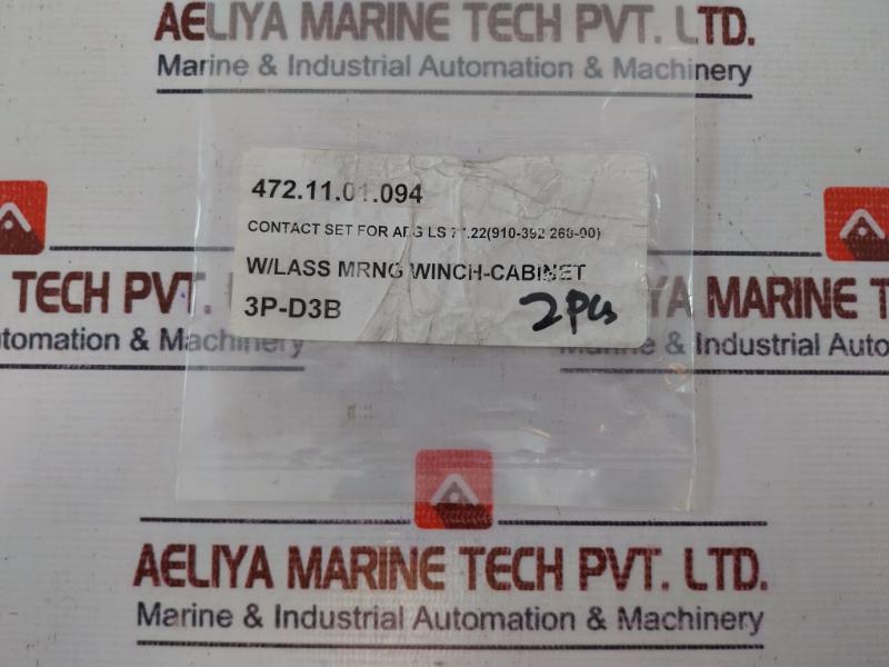 Aeg Ctl0099100011 Contact Set For Ls 77.22 3p-d3b