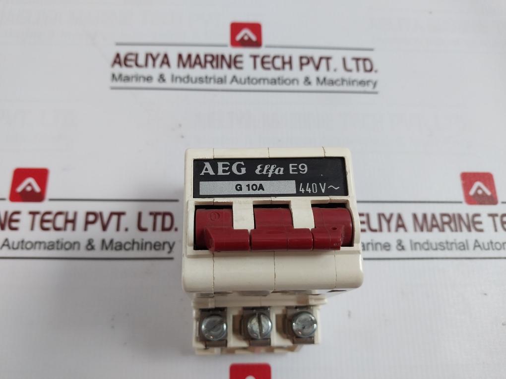 Aeg Elfa E9 Circuit Breaker G 10a 440v~