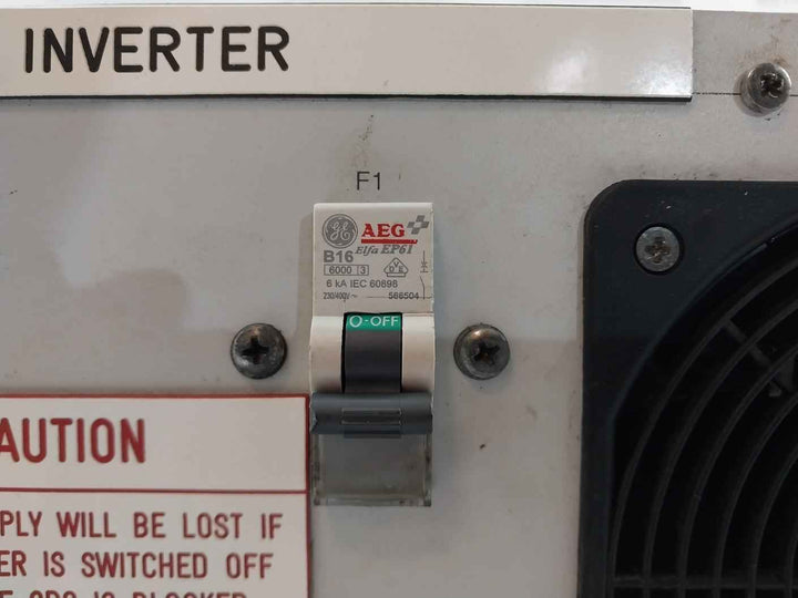 Aeg G110 E230/10 9/3Rfg-cfp2 5 Inverter 110Vdc 20,4A Dc 230Vac 10,9A Ac 60Hz