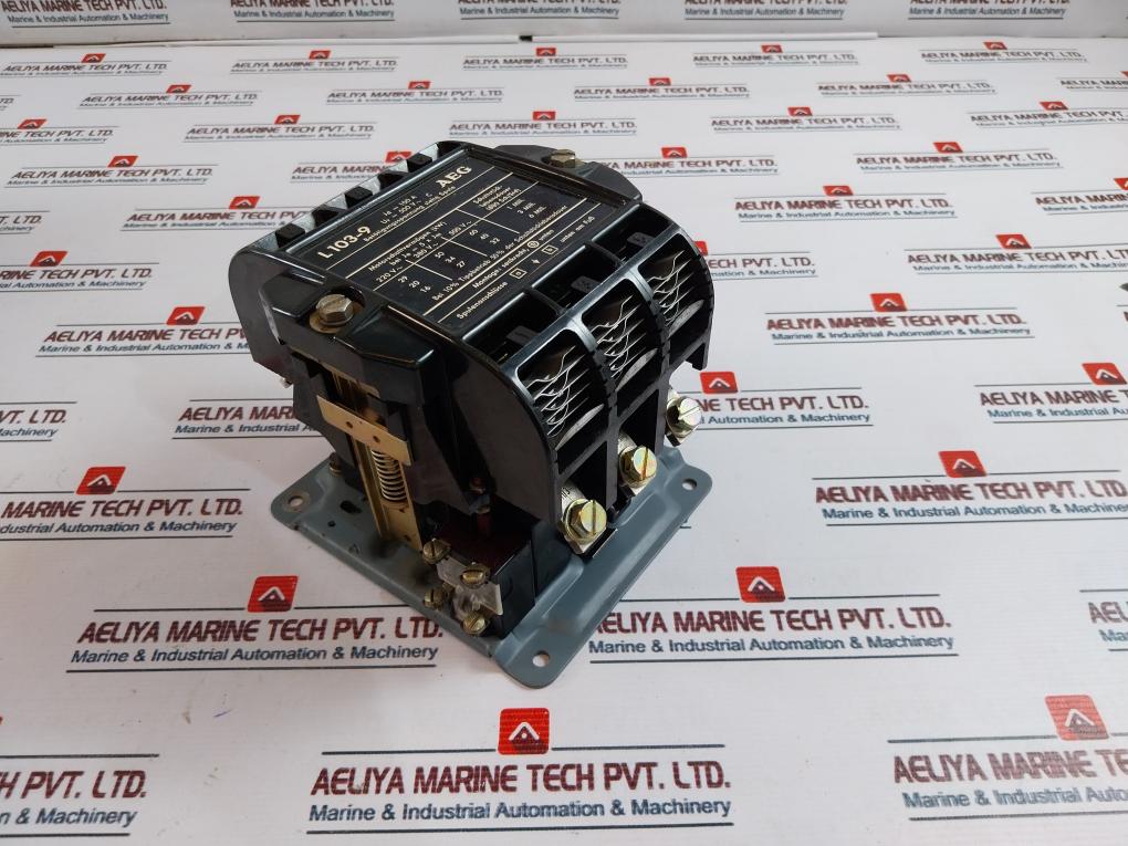 Aeg L103-9 Actuating Voltage See Coil 100A 500V~