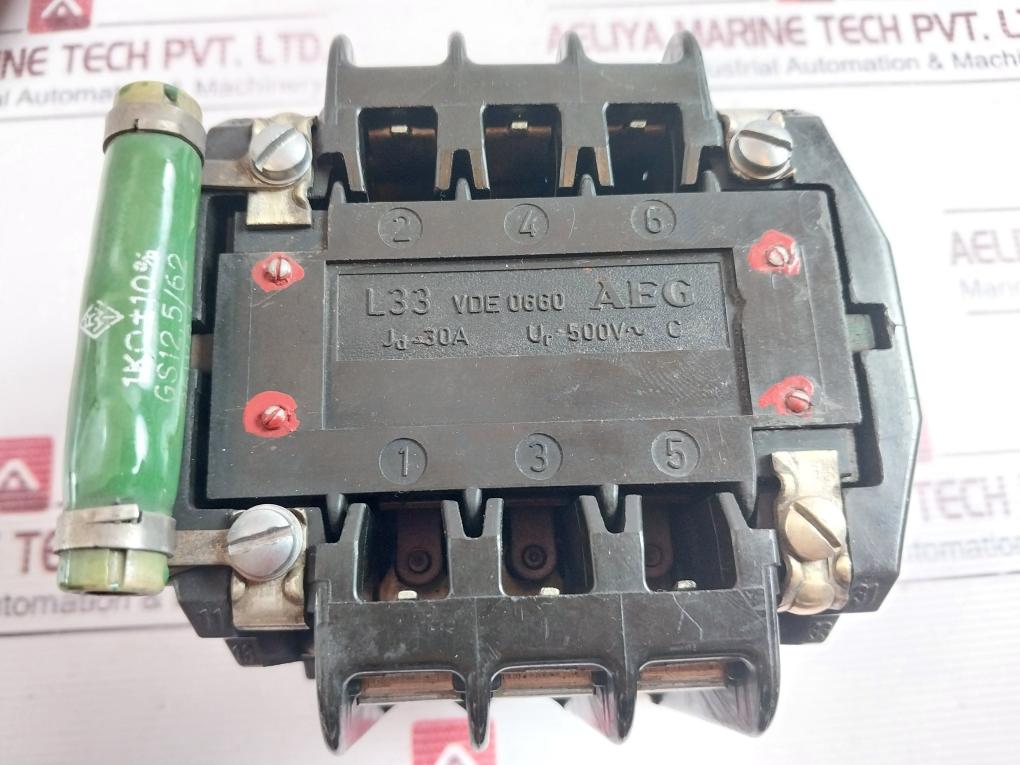 Aeg L33 Air Break Contactor