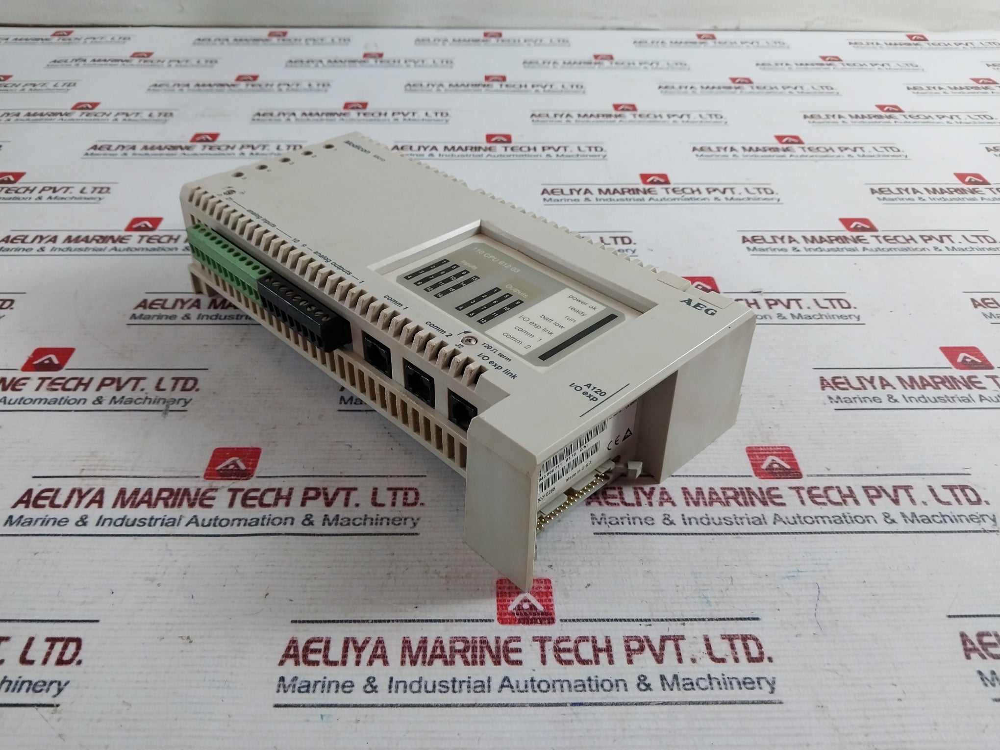 Aeg Modicon 110 Cpu 612 03 Micro Cpu Module 043 506 711 24Vdc