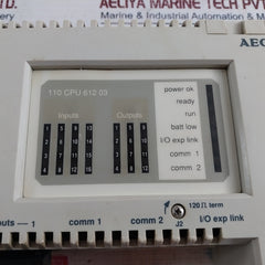 Aeg Modicon 110 Cpu 612 03 Micro Cpu Module 043 506 711 24Vdc