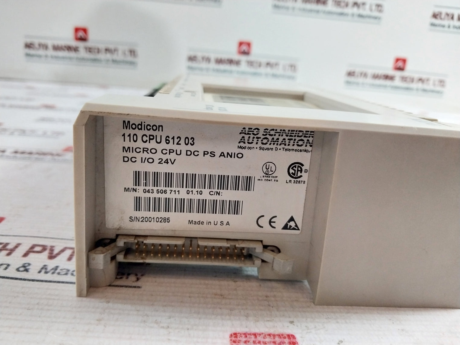 Aeg Modicon 110 Cpu 612 03 Micro Cpu Module 043 506 711 24Vdc