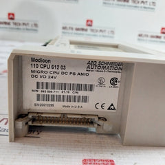 Aeg Modicon 110 Cpu 612 03 Micro Cpu Module 043 506 711 24Vdc
