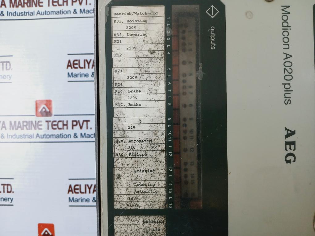 Aeg Modicon A020 Plus Compact Programmable Controller