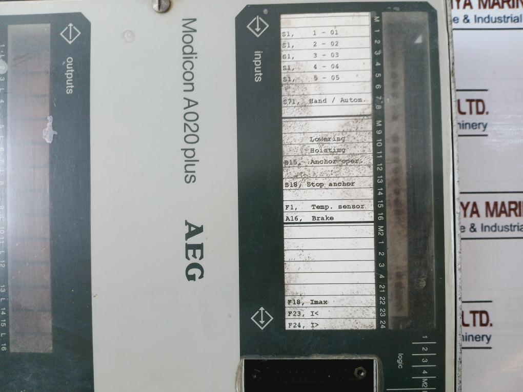 Aeg Modicon A020 Plus Compact Programmable Controller