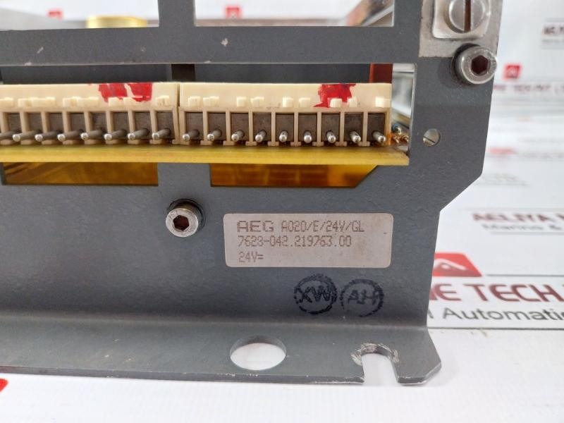 Aeg Modicon A020 Plus Plc Extension Unit 211880.00 24V 7628-042.219763.00