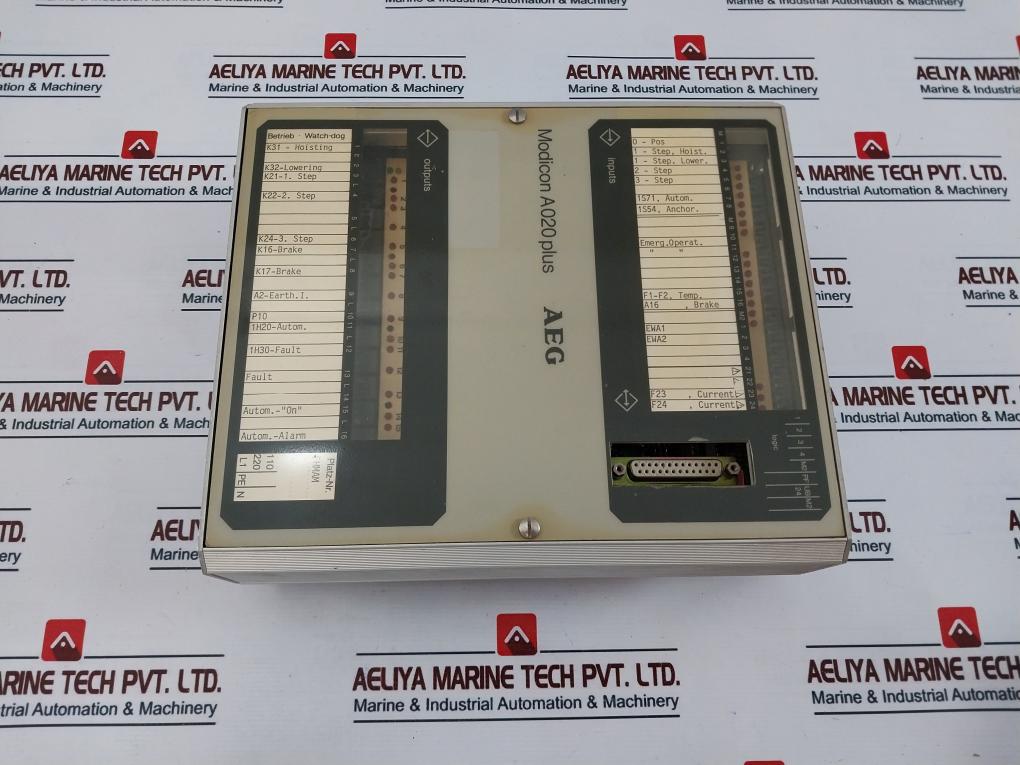Aeg Modicon A020 Plus Plc Extention Unit